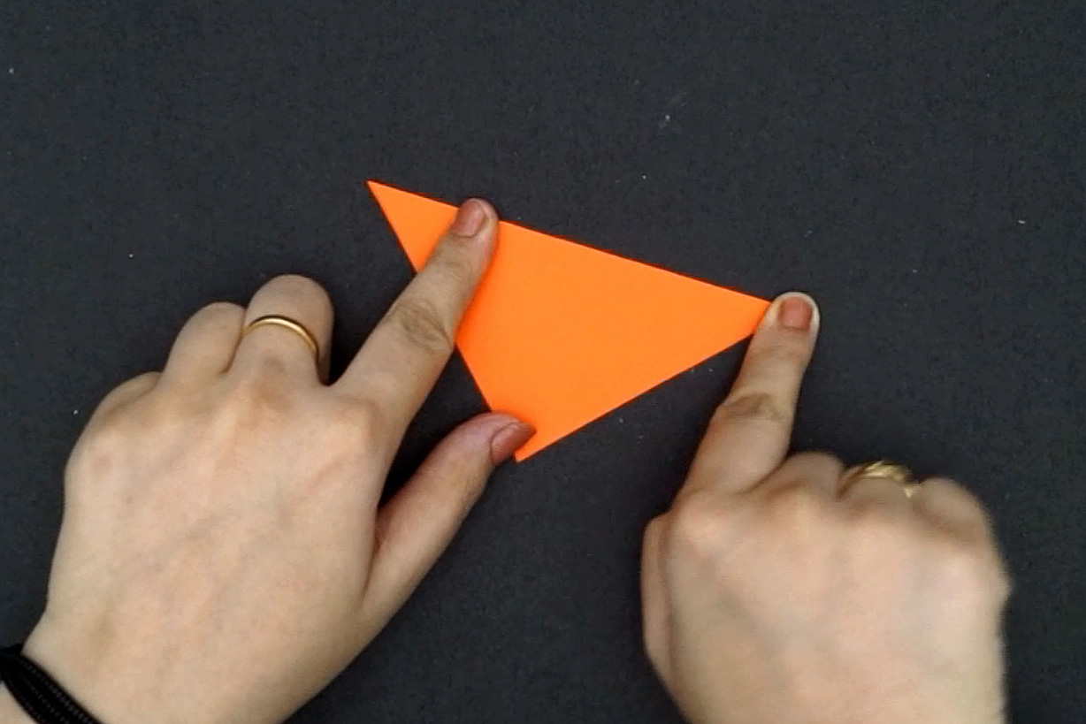 Origami Blumen falten - Schritt für Schritt