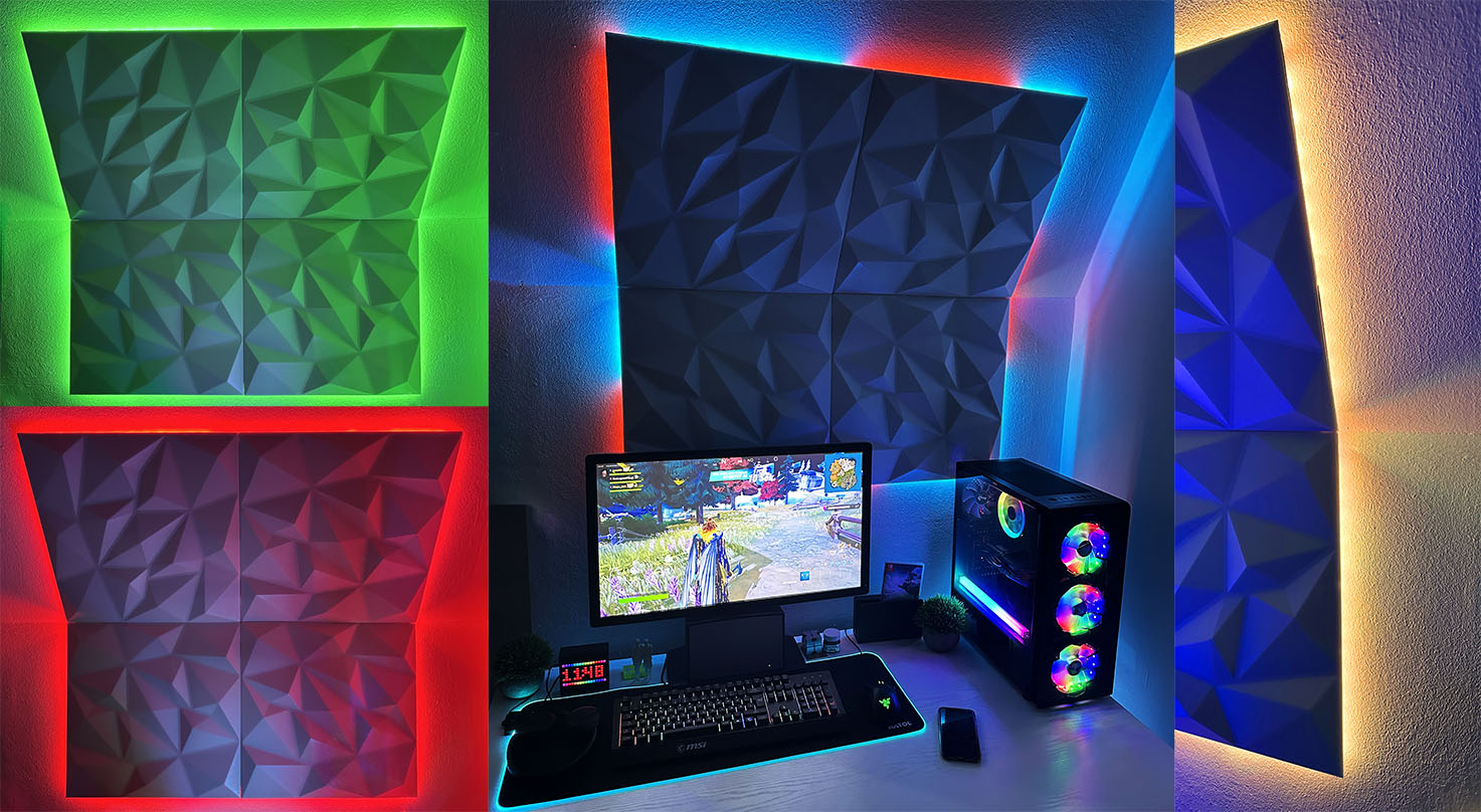 How-To: Beleuchtete Wall Panels für die perfekte Gaming-Atmosphäre