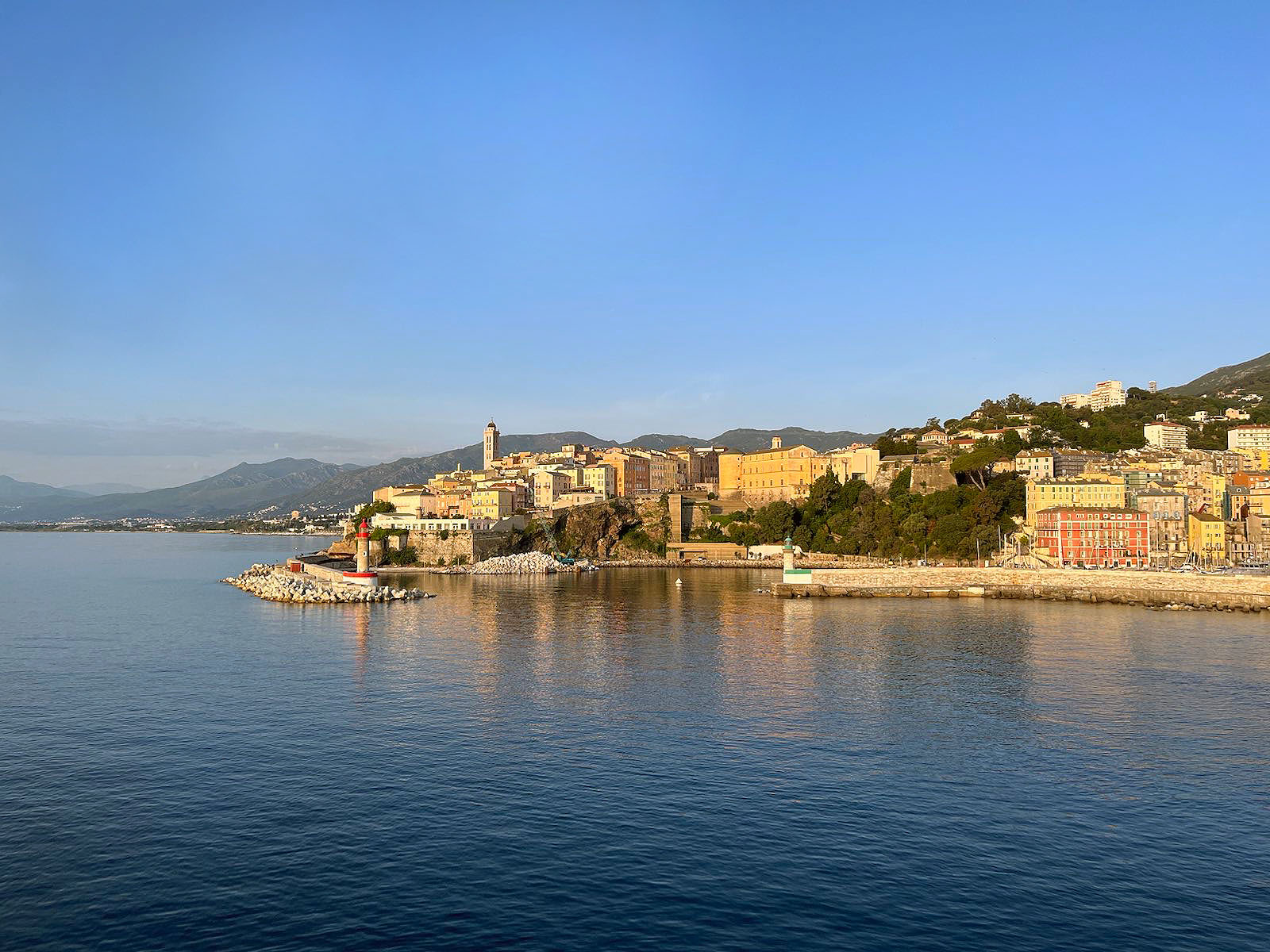 Blick Bastia, Korsika