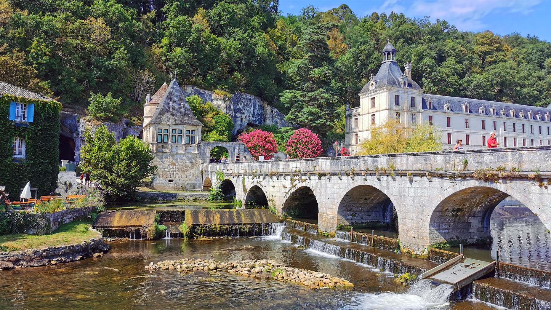 Brantôme in der Dordogne