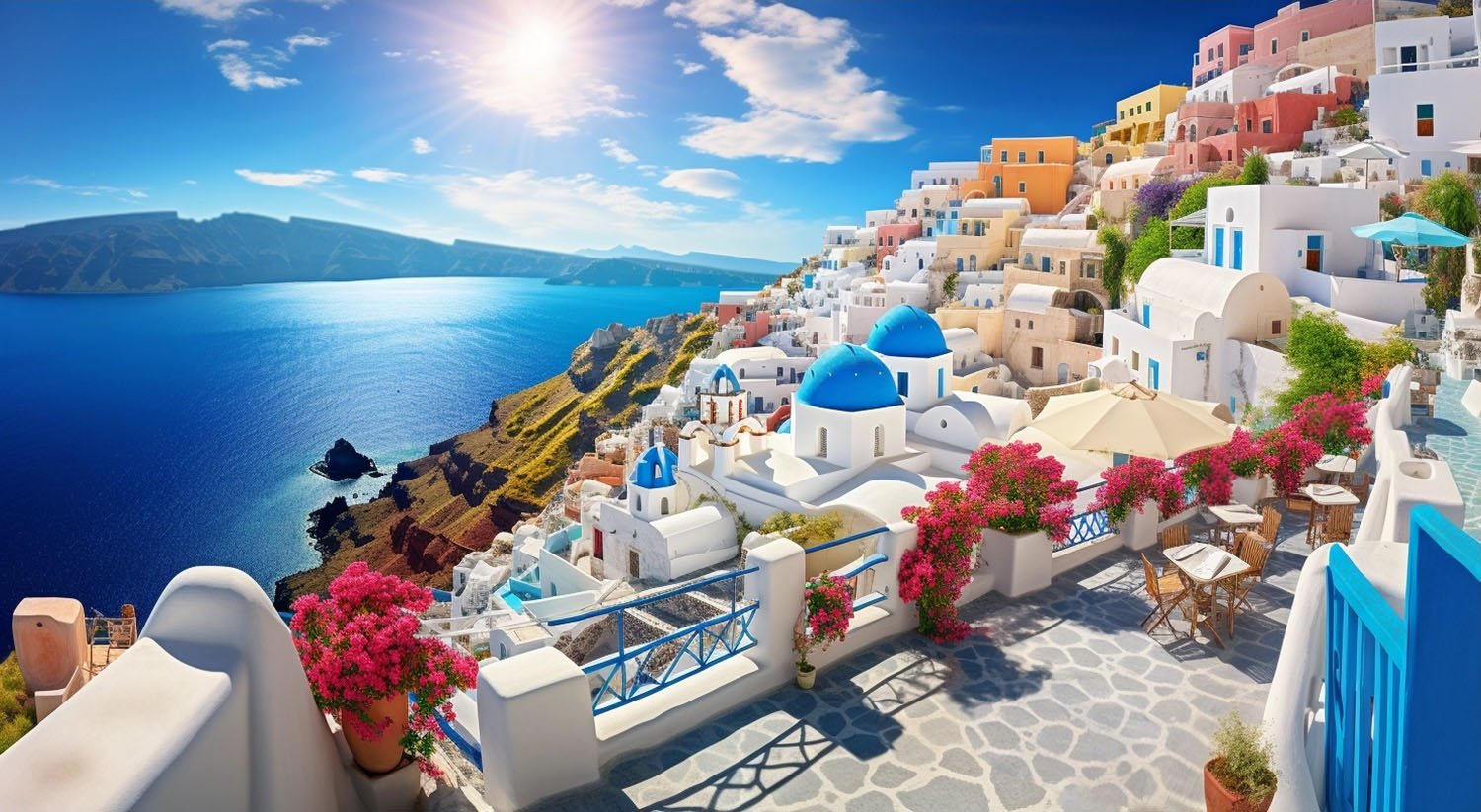 Griechenland - lebendiges Kaleidoskop aus sonnenverwöhnten Stränden, antiken Schätzen, lebendigen Traditionen und atemberaubenden Naturlandschaften