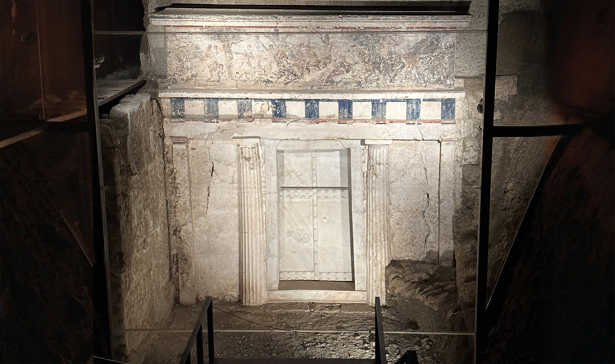 Vergina, Grab von Philipp II., Vater von Alexander dem Großen