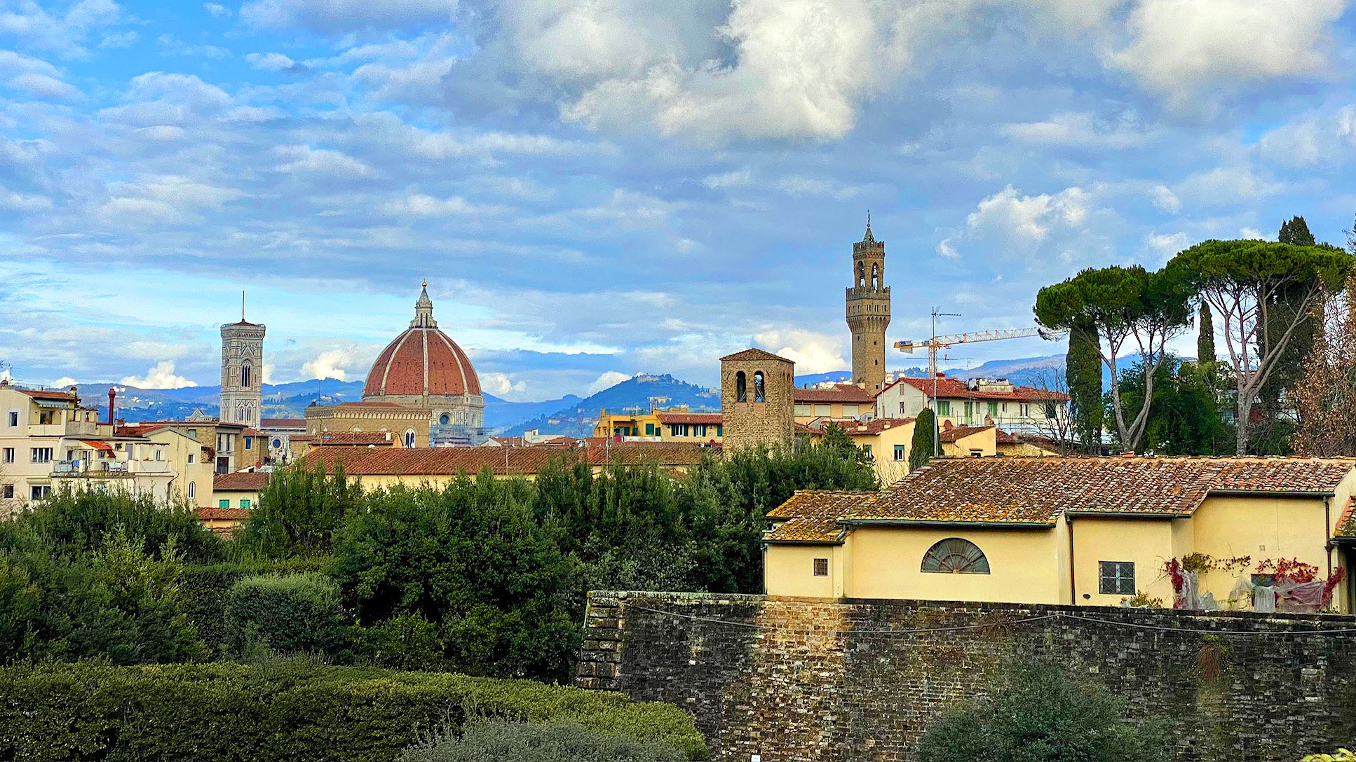 Blick auf die Stadt Florenz