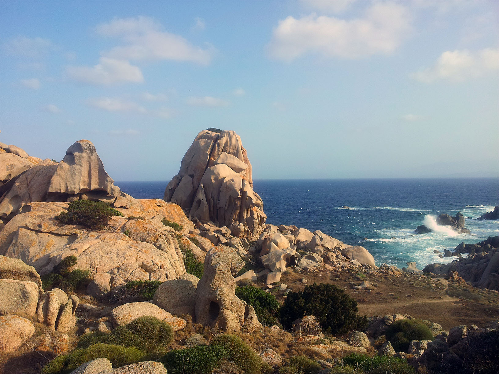Capo Testa - Buchten mit beeindruckenden Granitfelsen