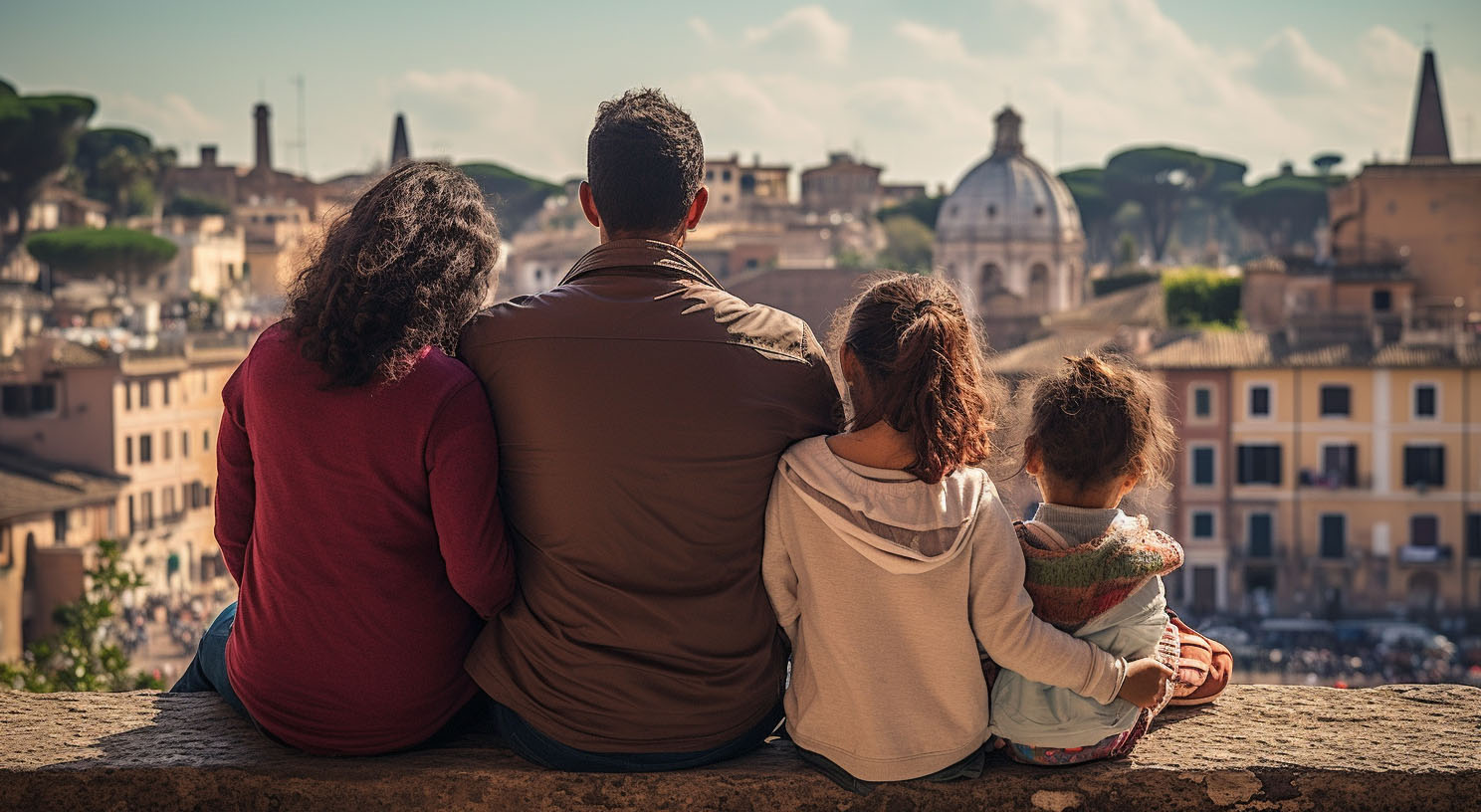 Rom – wo Familien zwischen antiken Ruinen und lebhaften Plätzen unvergessliche Momente schaffen.