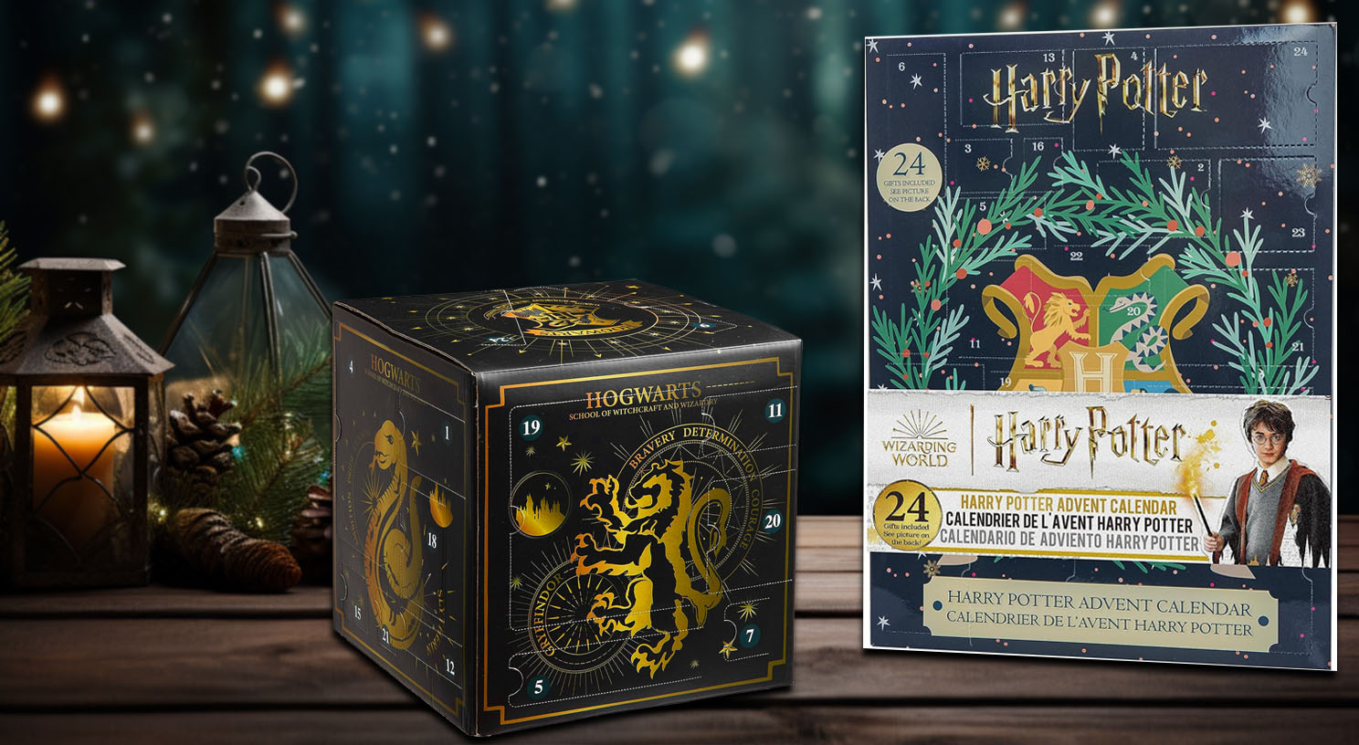 Harry Potter Adventskalender: voller Magie, Nostalgie und exklusiven Überraschungen, die Fans in die fesselnde Welt von Hogwarts entführen.