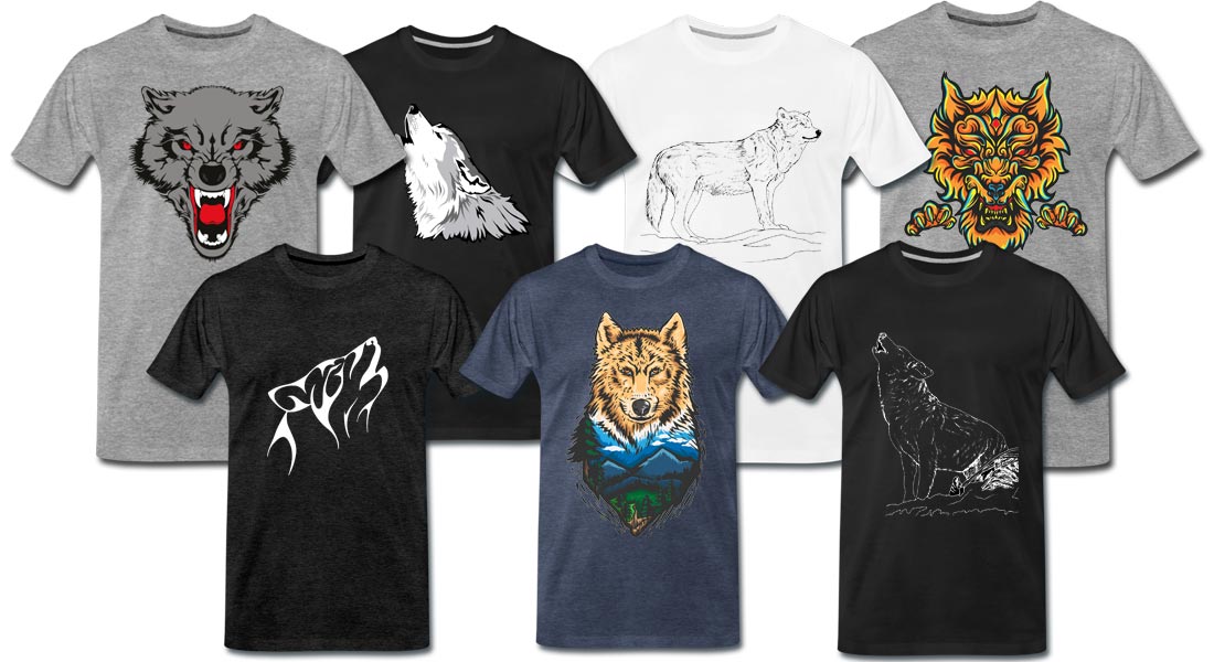 Die beliebtesten Wolf T-Shirts