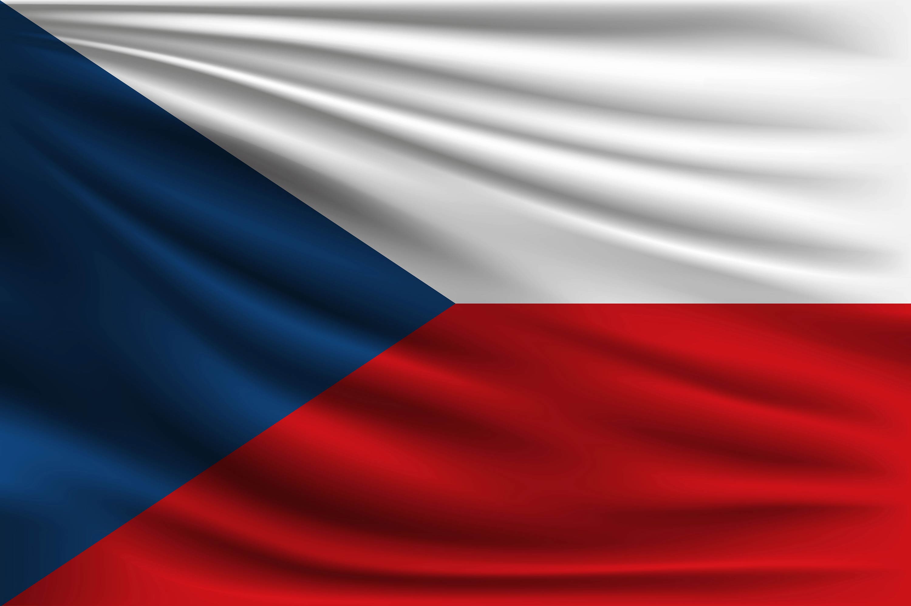 Tschechien Flagge
