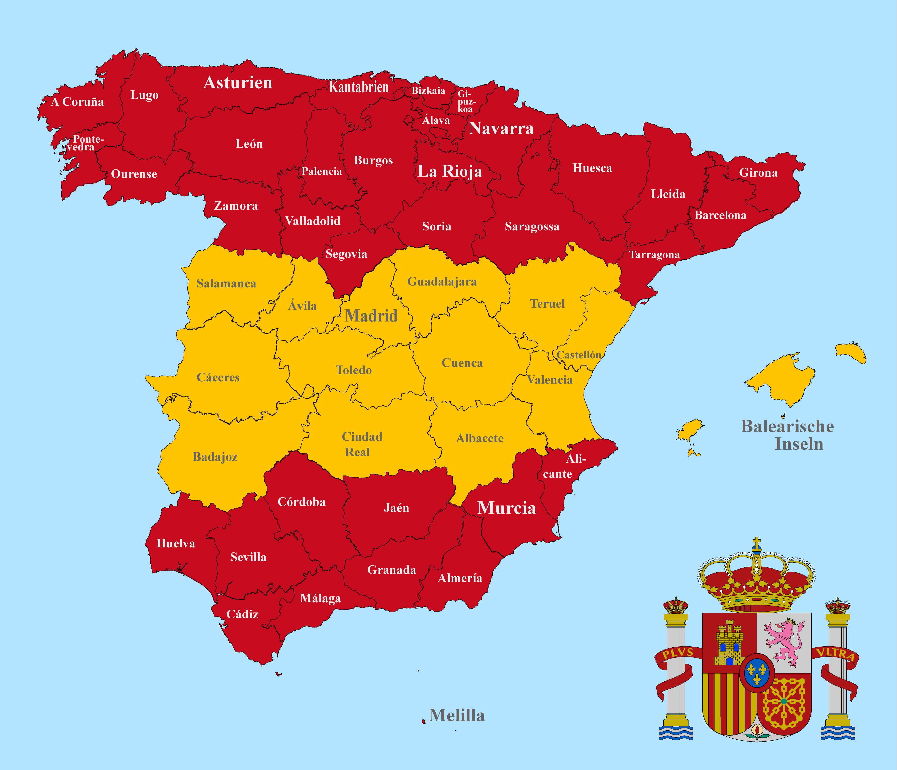 Talavera Spanien Karte Karte Von Spanien Offline Karte Und Talavera Spanien Karte Karte Von Spanien Offline Karte Und