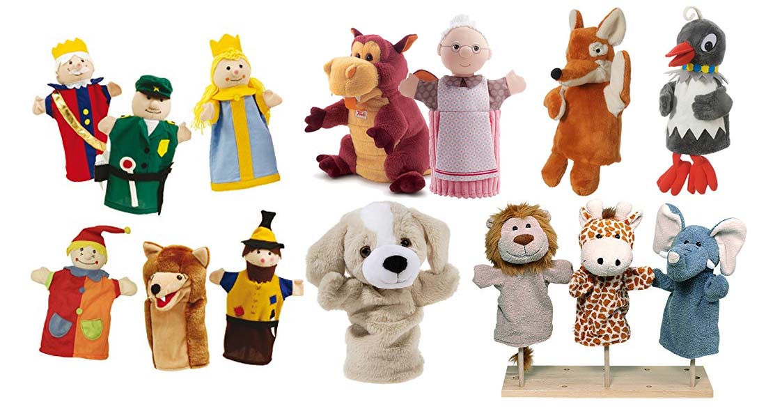 6tlg Familie Fingerpuppen Finger Puppe Puppentheater Handpuppe Kinder Spielzeug 