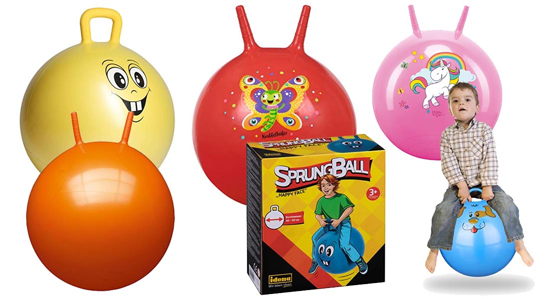 Aufblasbarer Springball Kinder Jumping Spaß Ball Hopper Ball Ballspielzeug 