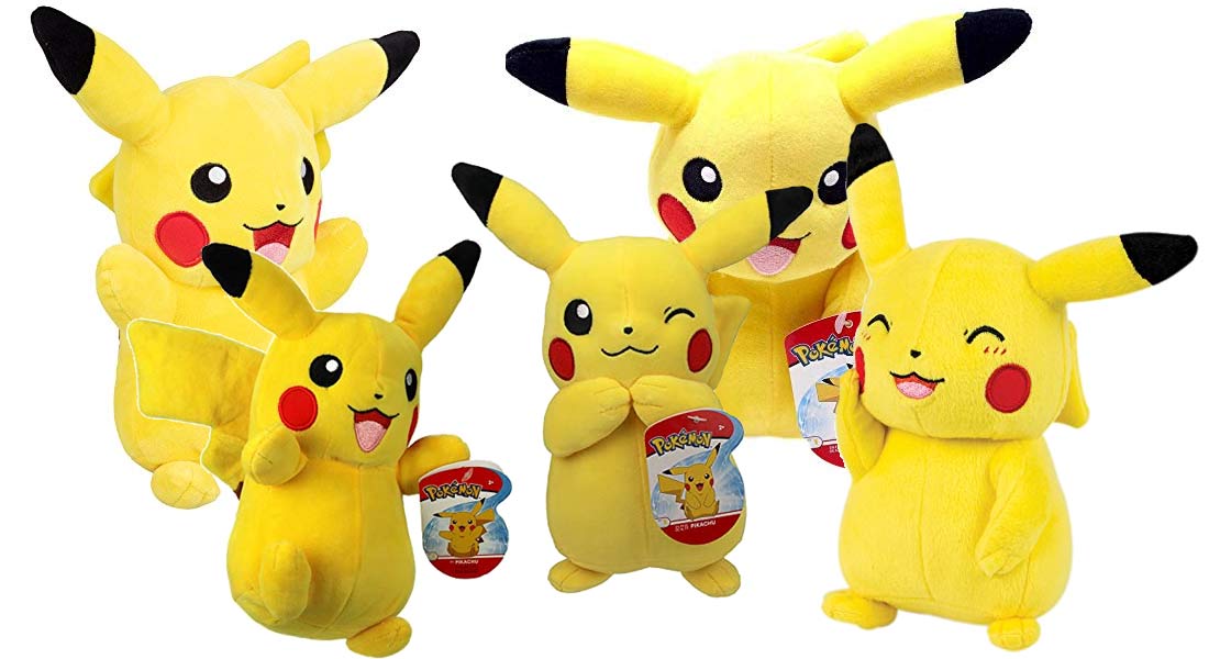 Cosplay Plüschpuppe Pokemo-Pikachu Stofftiere Kuscheltier Toys Spielzeug DE 