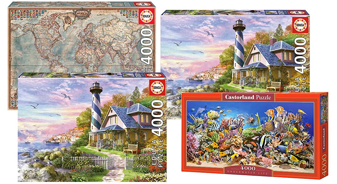 Puzzle Castorland 4000 Teile Verschieden Motive frei wählbar nicht Ravensburger 