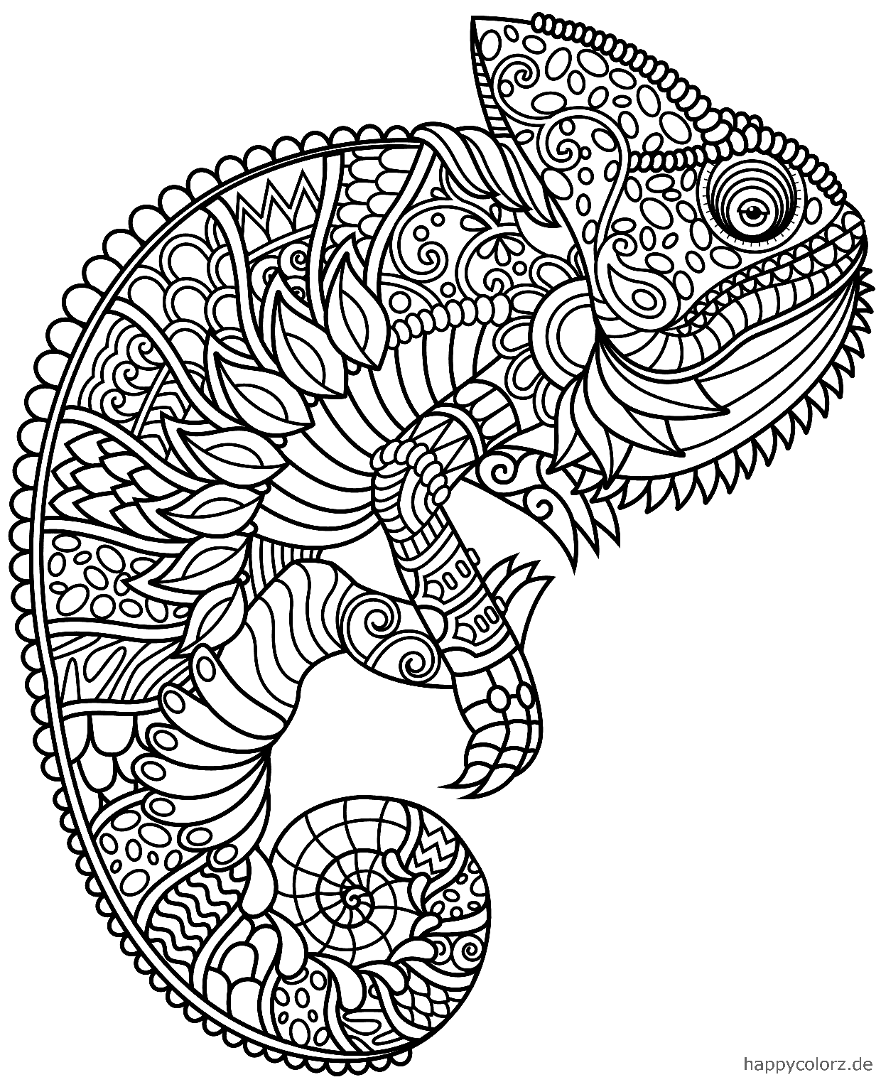 Mandala Tiere und Tier Mandalas  happycolorz.de