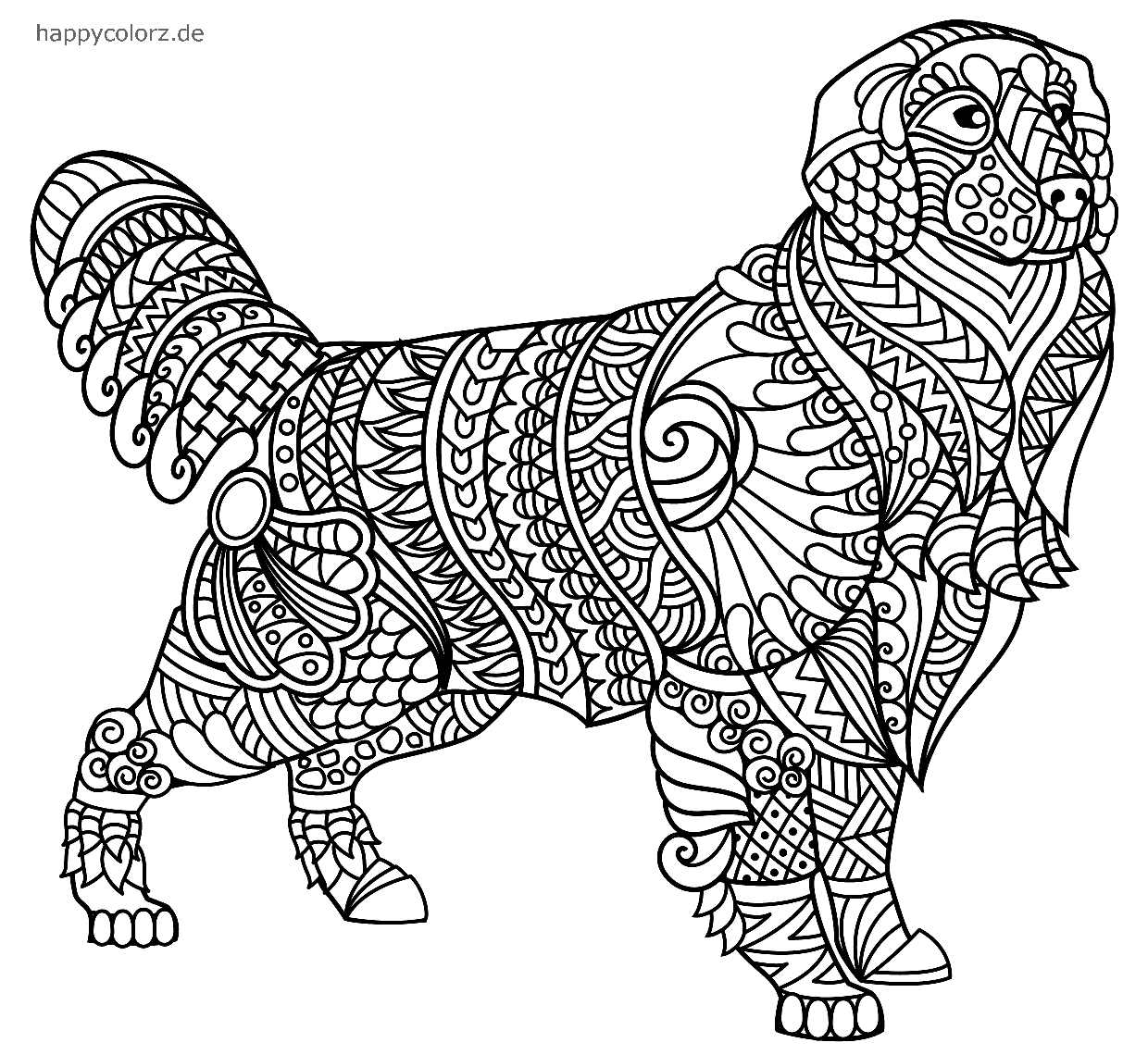 Mandala Tiere und Tier Mandalas  happycolorz.de