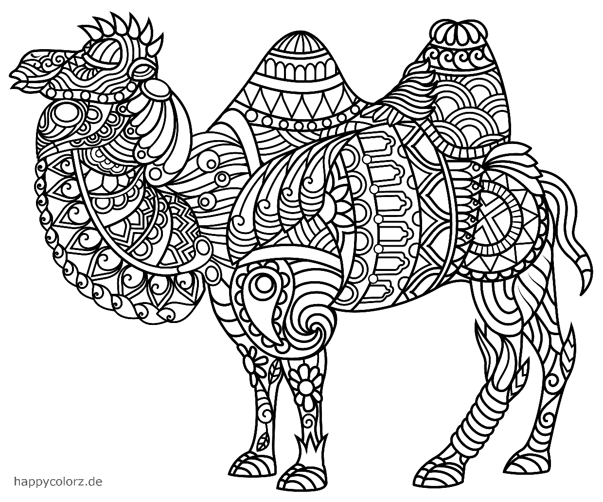 Mandala Tiere und Tier Mandalas  happycolorz.de