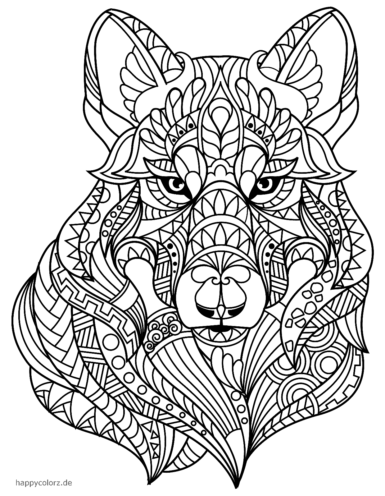 Mandala Zum Ausdrucken Mandalas Zum Ausmalen Happycolorz de Seite 2